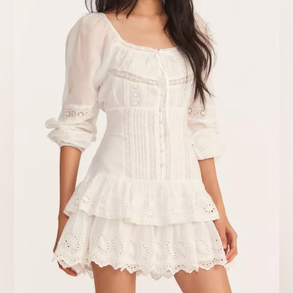 NWT - LoveShackFancy Tayton Mini Dress, not sold anymore